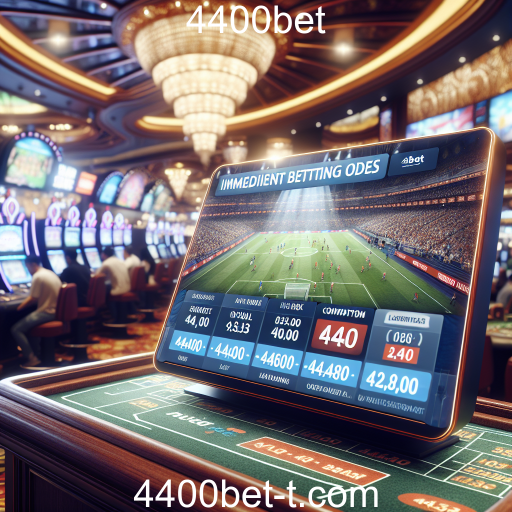 Apostas Ao Vivo no 4400bet: A Emoção em Tempo Real
